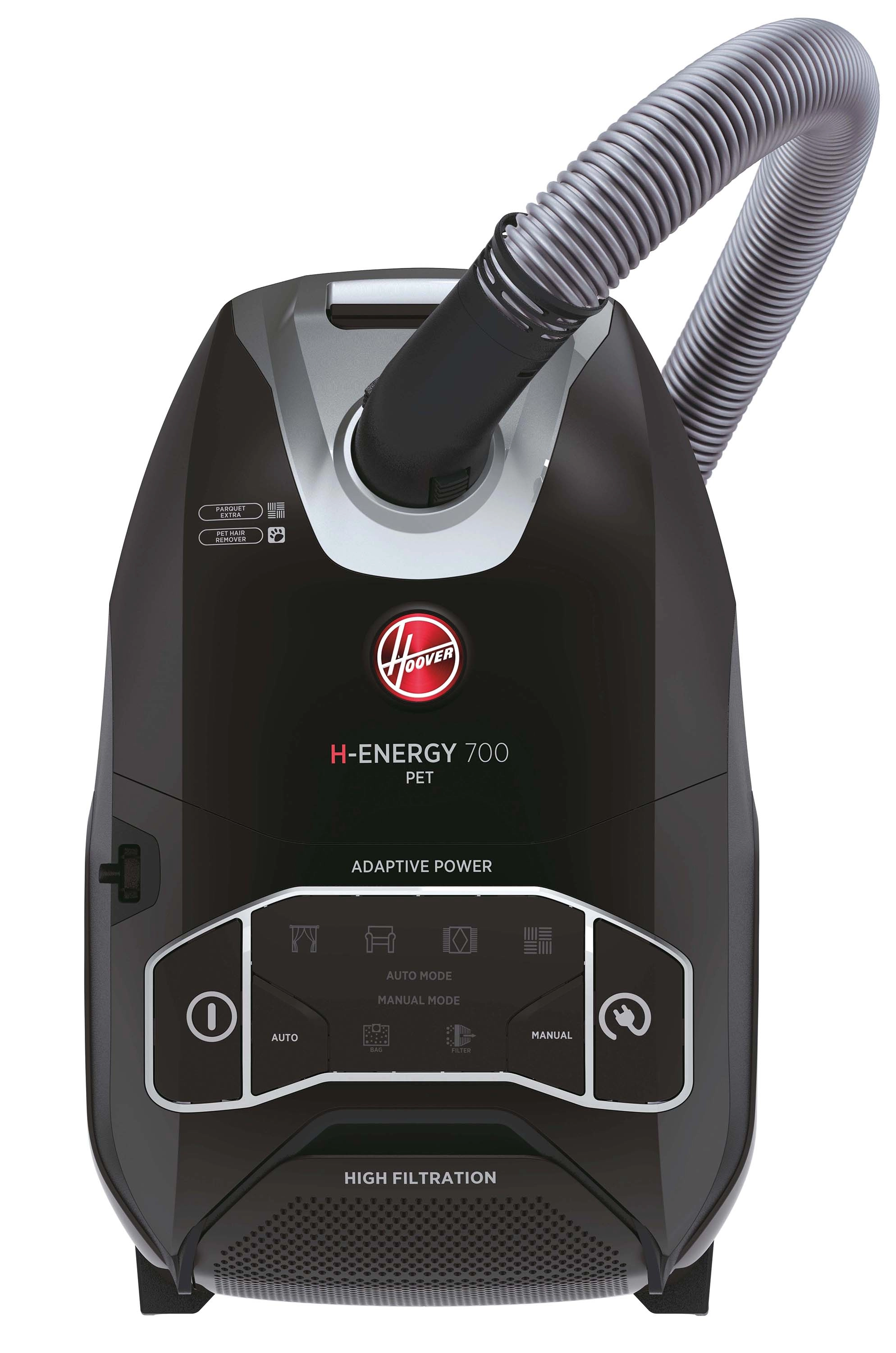 Odkurzacz Hoover HE722PET 011 850W Mini turboszczotka Szczotka do parkietów