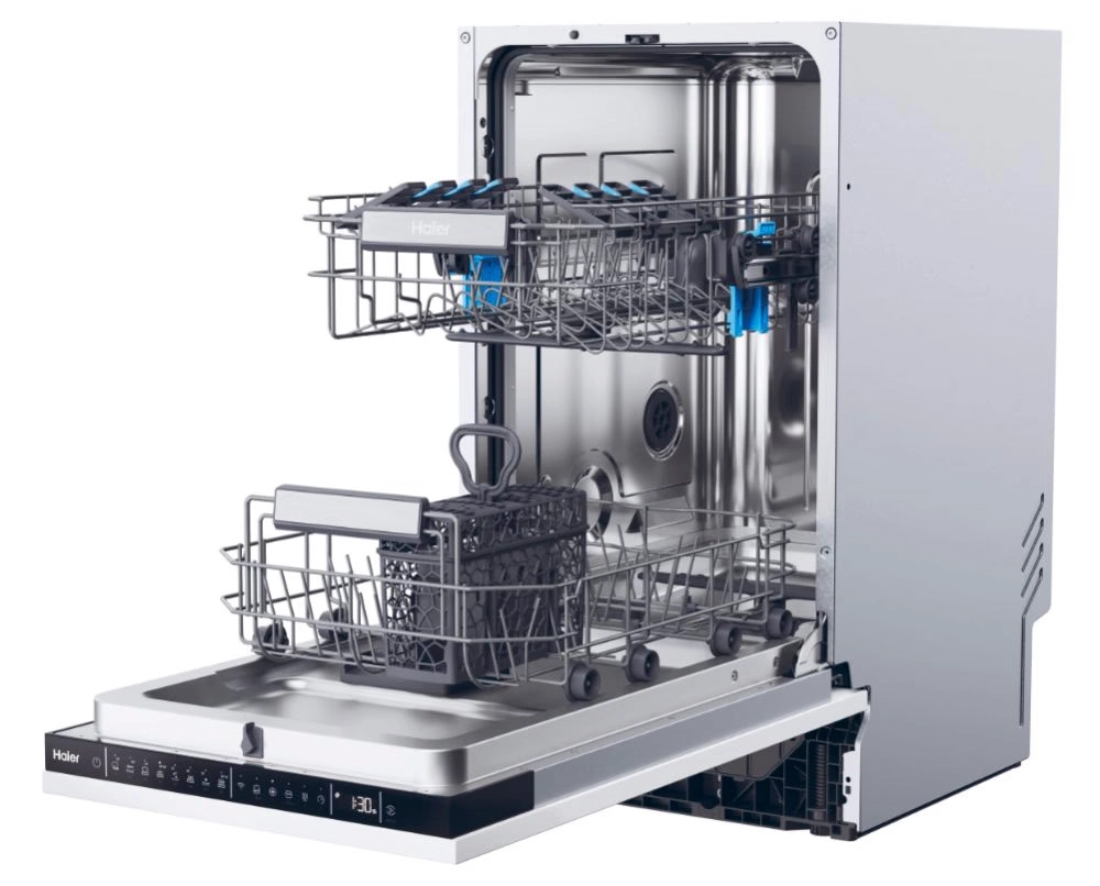 Zmywarka Haier i-Pro Shine Seria 4 XI0C3TB3FB 44,8cm Automatyczne otwieranie drzwi Zdalne sterowanie