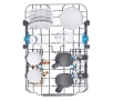 Zmywarka Haier i-Pro Shine Seria 4 XI0C3TB3FB 44,8cm Automatyczne otwieranie drzwi Zdalne sterowanie