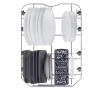 Zmywarka Haier i-Pro Shine Seria 4 XI0C3TB3FB 44,8cm Automatyczne otwieranie drzwi Zdalne sterowanie