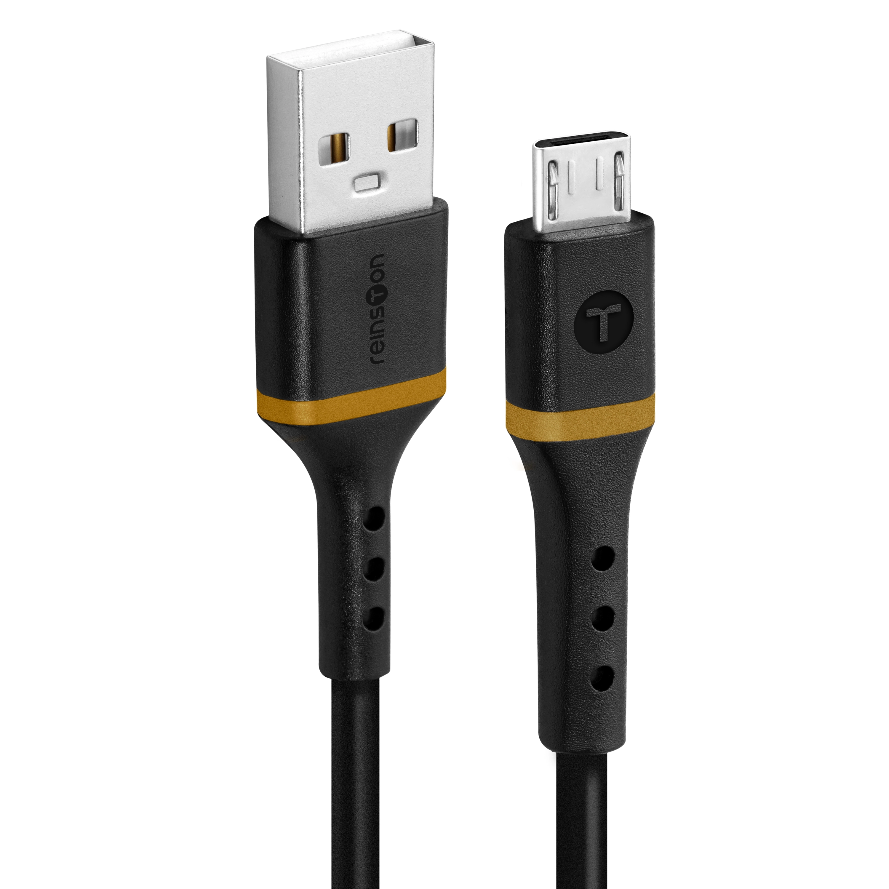 Kabel Reinston EK15AM USB-A do Micro USB 1,5m Czarny