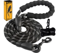 Purlov treningowa odblaskowa 5m Czarny