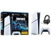 Konsola Sony PlayStation 5 Digital Slim D Chassis (PS5) 1TB Zestaw Fortnite Cobalt + Słuchawki LucidSound LS10P