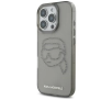 Etui Karl Lagerfeld IML Rhinestones Karl Head do iPhone 16 Pro Czarny