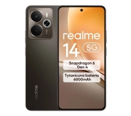 realme 14 5G 12/256GB Funkcje AI 6,67" 120Hz 50Mpix Brązowy