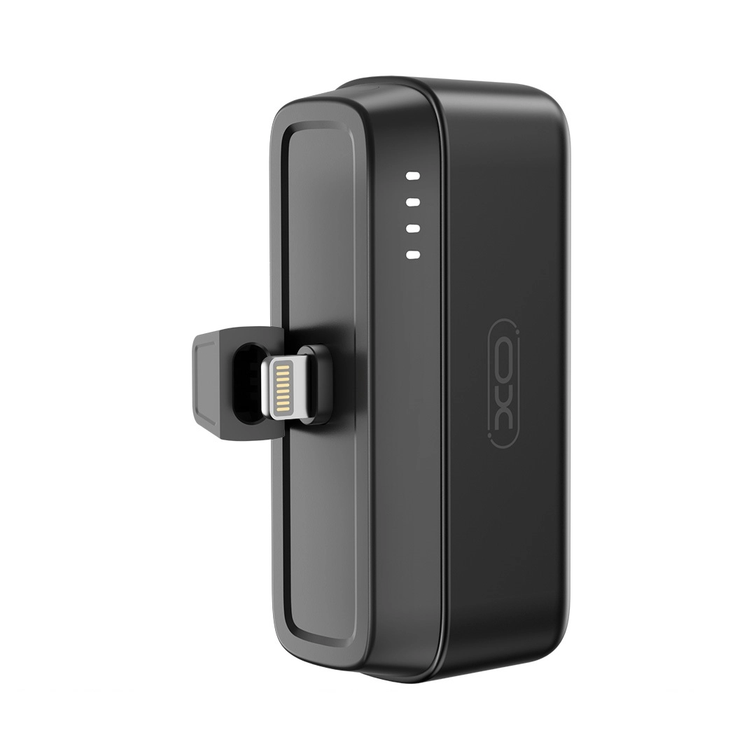 Powerbank XO Mini PR244 Lightning 5000mAh 20W Czarny