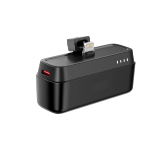 Powerbank XO Mini PR244 Lightning 5000mAh 20W Czarny