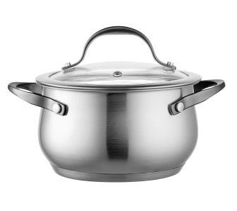 Garnek La Bonita LB16G003 1,7l Clasico ze szklaną pokrywką