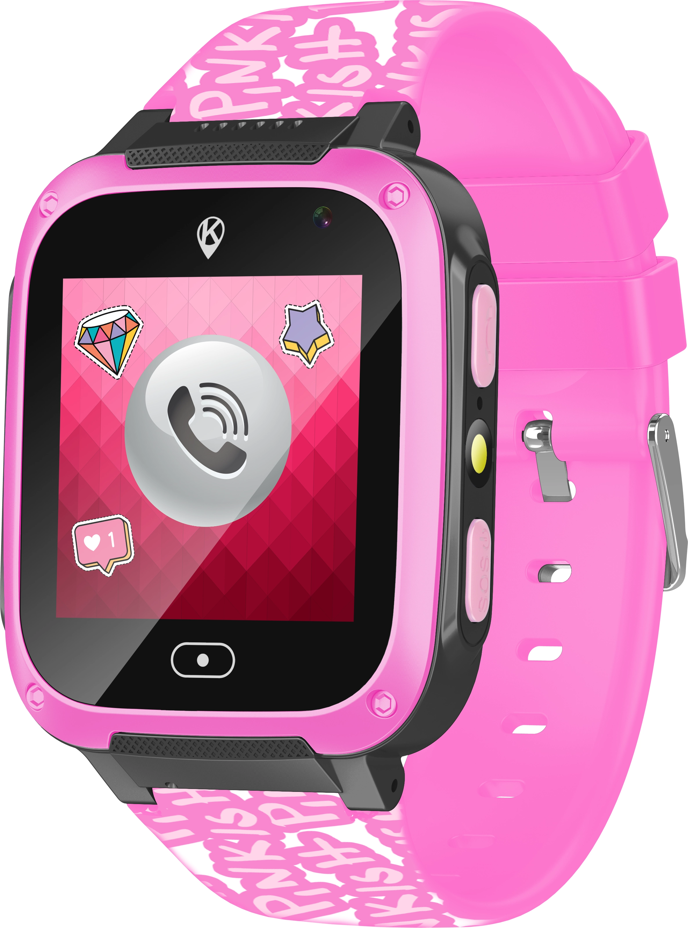 Smartwatch KiDiZ Fiber 2G Różowy
