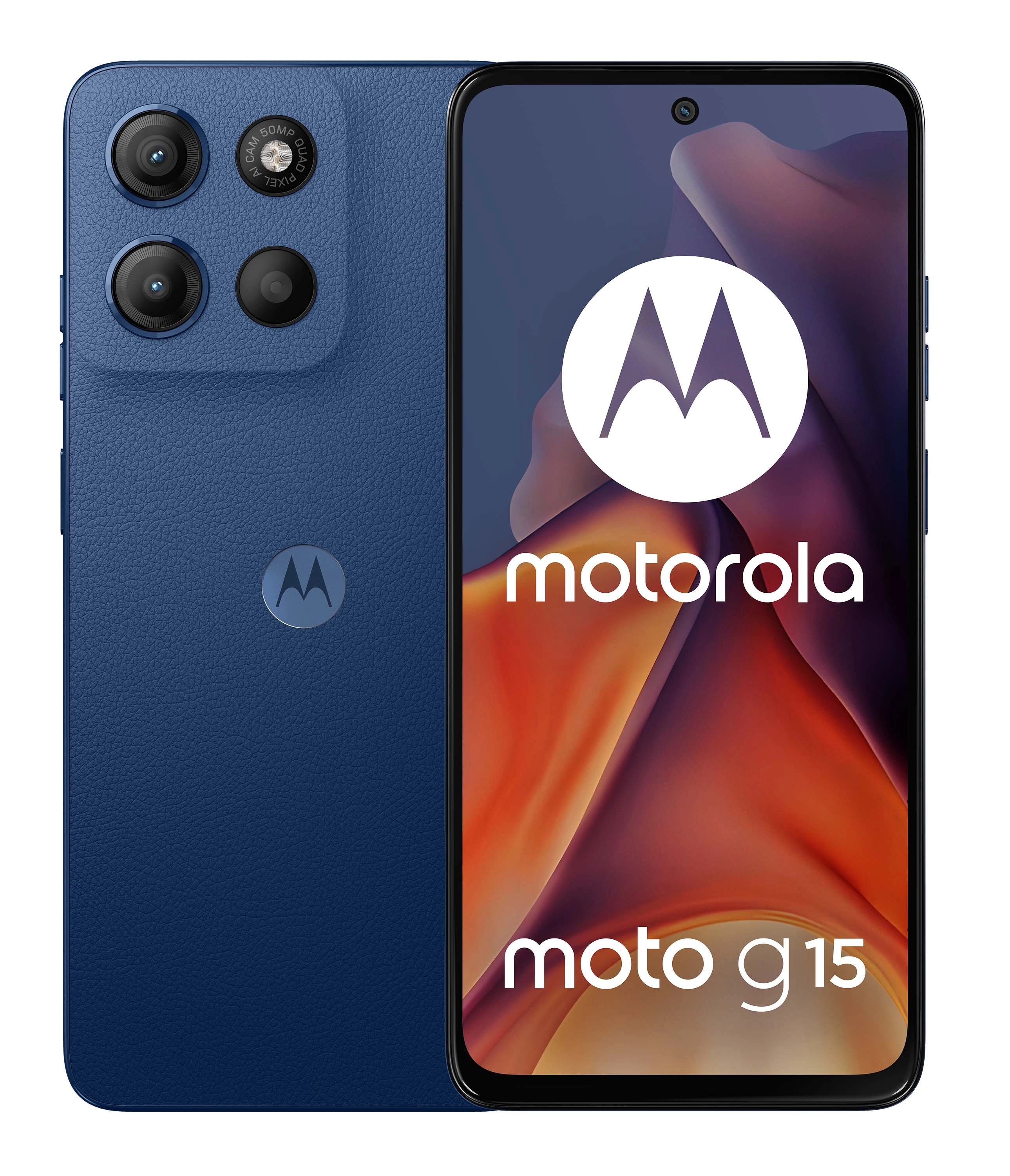 Smartfon Motorola moto G15 8/128GB 6,72" 50Mpix Granatowy