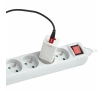 Listwa Hama P2223745 "STANDARD" 6 Gniazd 3m Biały