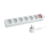 Listwa Hama P2223745 "STANDARD" 6 Gniazd 3m Biały