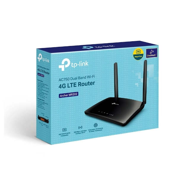 Router bezprzewodowy z 4G TP-LINK Archer MR202 AC750