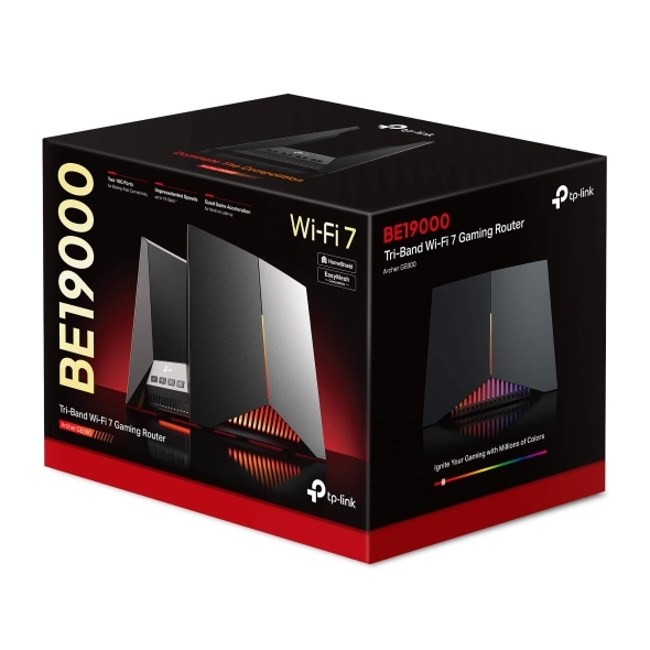 Router TP-LINK Archer GE800 BE19000 Czarny