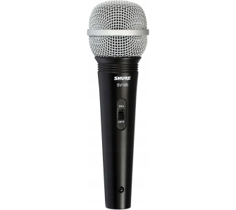 Mikrofon Shure SV100 Przewodowy Dynamiczny Czarny