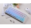 Klawiatura mechaniczna MCHOSE G75 Pro Cabbage Tofu Switch v3 Biało-niebieski