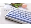 Klawiatura mechaniczna MCHOSE G75 Pro Cabbage Tofu Switch v3 Biało-niebieski