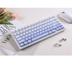 Klawiatura mechaniczna MCHOSE G75 Pro Cabbage Tofu Switch v3 Biało-niebieski