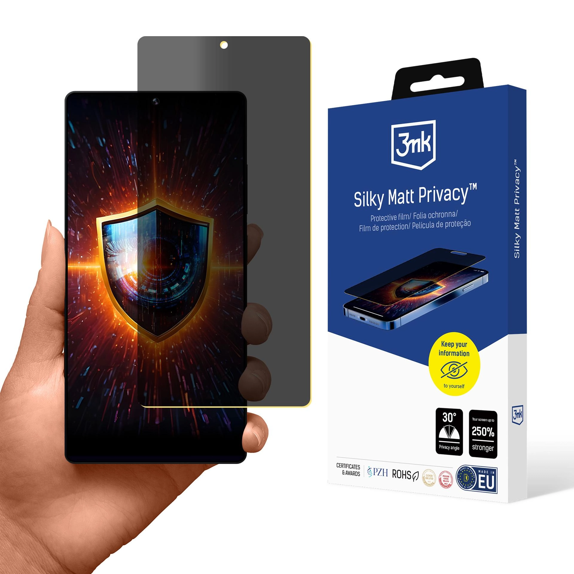 Folia ochronna 3mk Silky Matt Privacy do Samsung Galaxy S25 Ultra