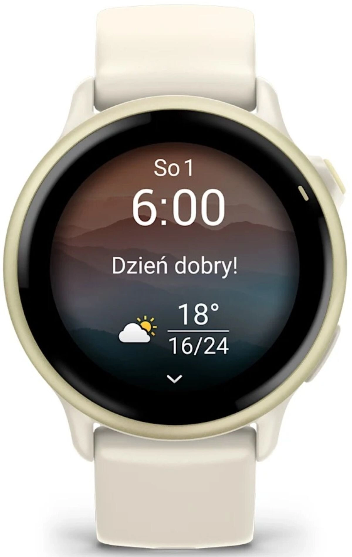 Smartwatch Garmin vivoactive 6 42mm Beżowy