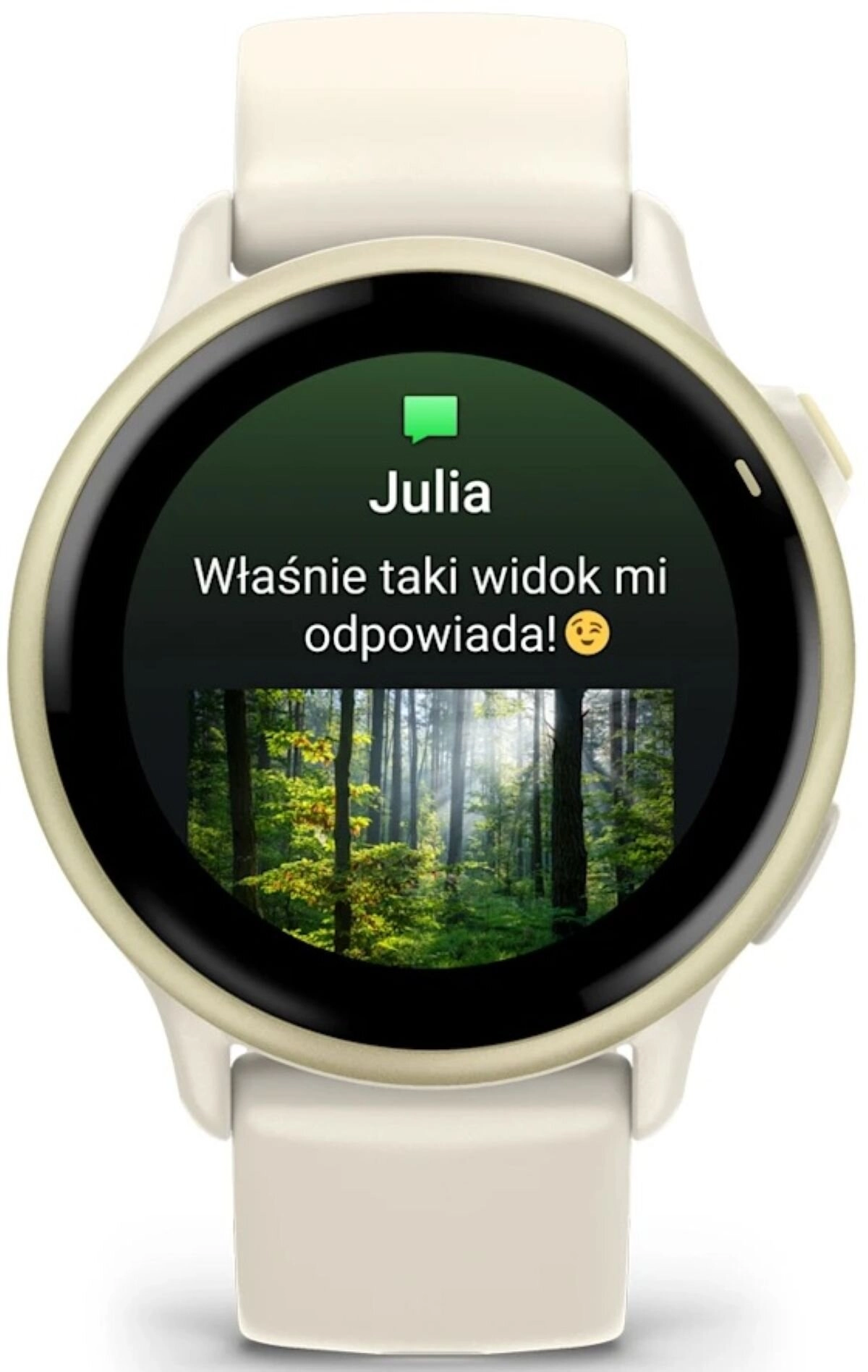 Smartwatch Garmin vivoactive 6 42mm Beżowy
