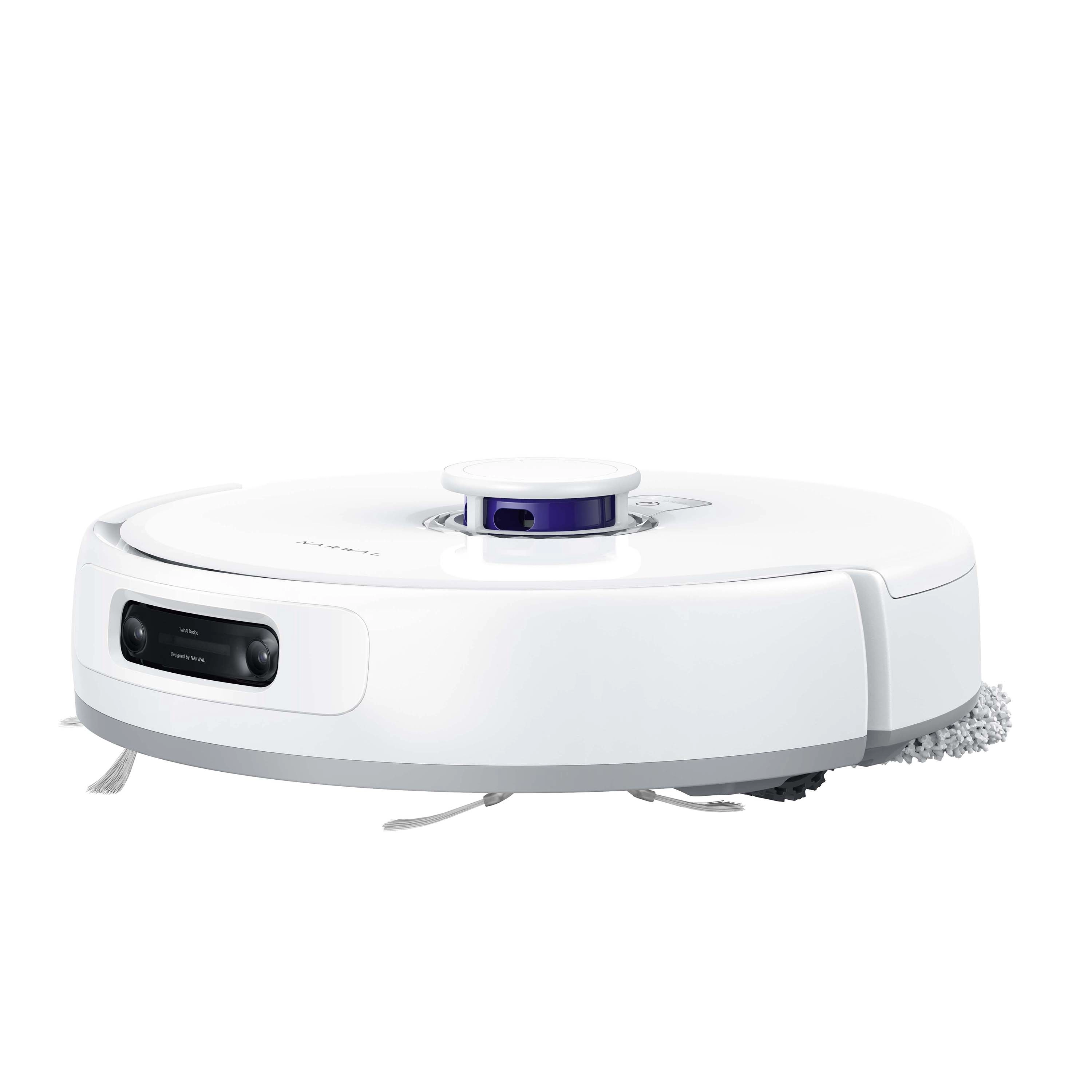 Robot sprzątający Narwal Freo Z Ultra Funkcja mopowania Stacja oczyszczająca Tworzenie mapy pomieszczenia 71dB Biały