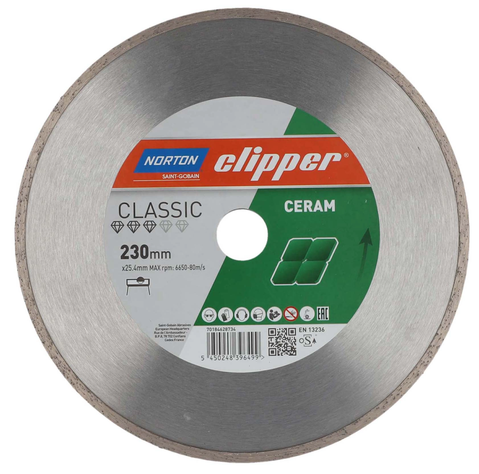 Tarcza diamentowa Norton Clipper Classic Ceram 230mm