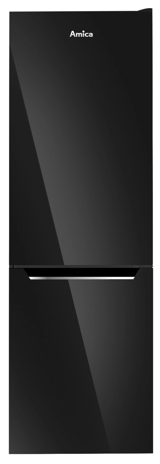 Amica FK3506D.2F (E) Pełny No Frost 185,5cm Komora świeżości Czarny