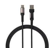 QUALO USB-C do USB-C/USB 1,5m Czarny