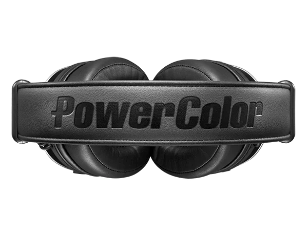 Słuchawki bezprzewodowe z mikrofonem PowerColor ALPHYN AH10 Nauszne Czarny