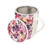 Kubek z zaparzaczem Altom Design New Bone China Kwiaty 340ml