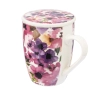 Kubek z zaparzaczem Altom Design New Bone China Kwiaty 340ml