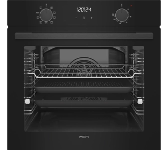 Piekarnik elektryczny MPM 63-BO-30 Termoobieg AirFry Czarne szkło