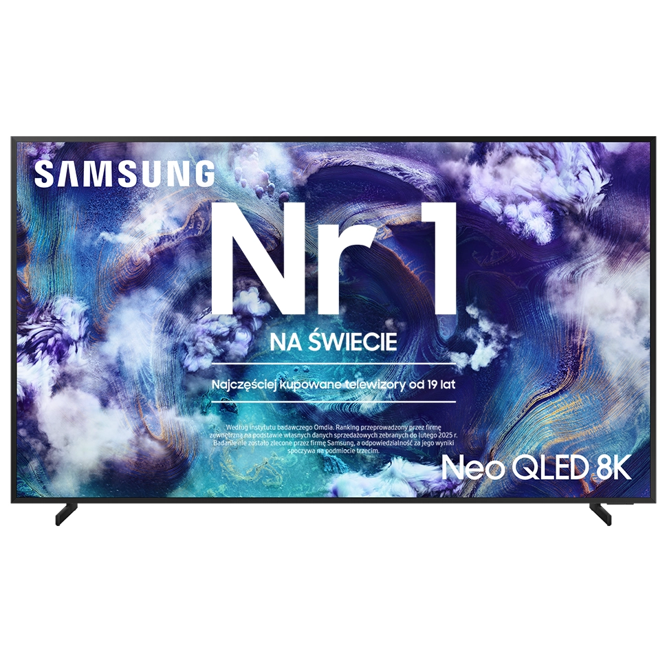Telewizor Samsung QE65QN900FT 65" Neo QLED Mini LED 8K 120Hz / 4K 165Hz Vision AI Tizen Dolby Atmos HDMI 2.1 DVB-T2