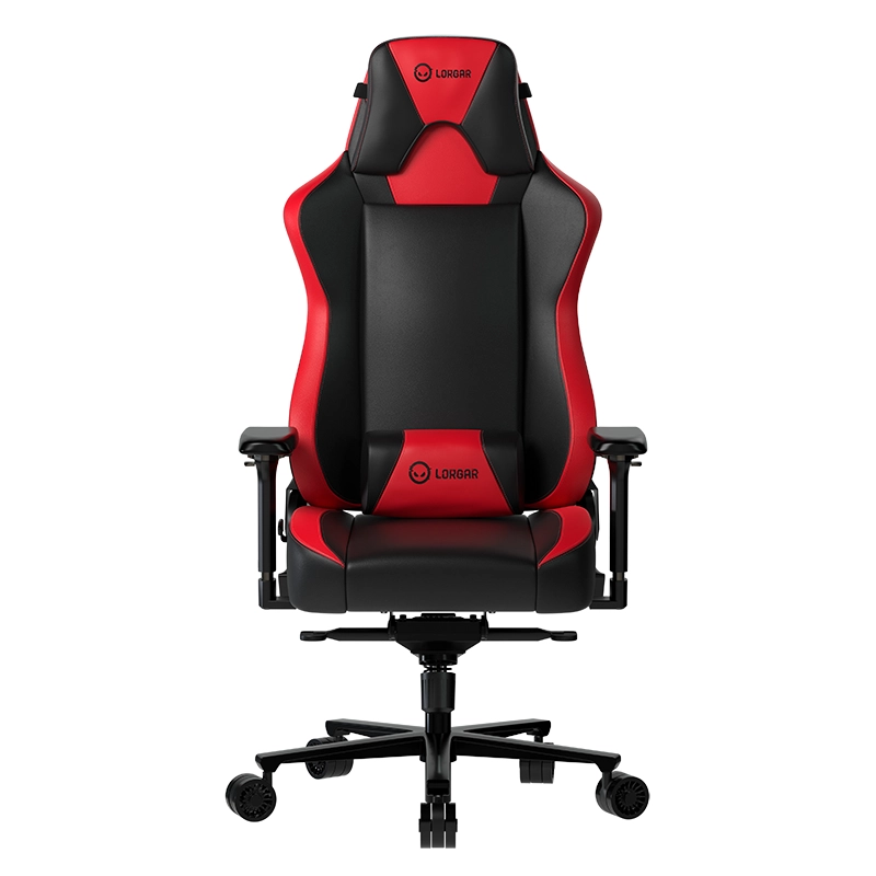 Fotel Lorgar Base 311 Gamingowy do 150kg Skóra ECO Czarno-czerwony