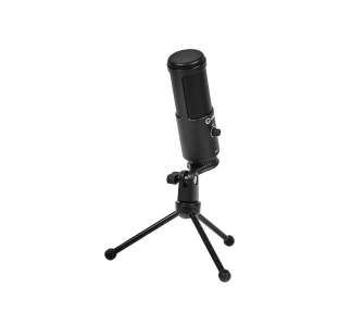 Mikrofon Lorgar Voicer 521 Przewodowy Pojemnościowy Czarny