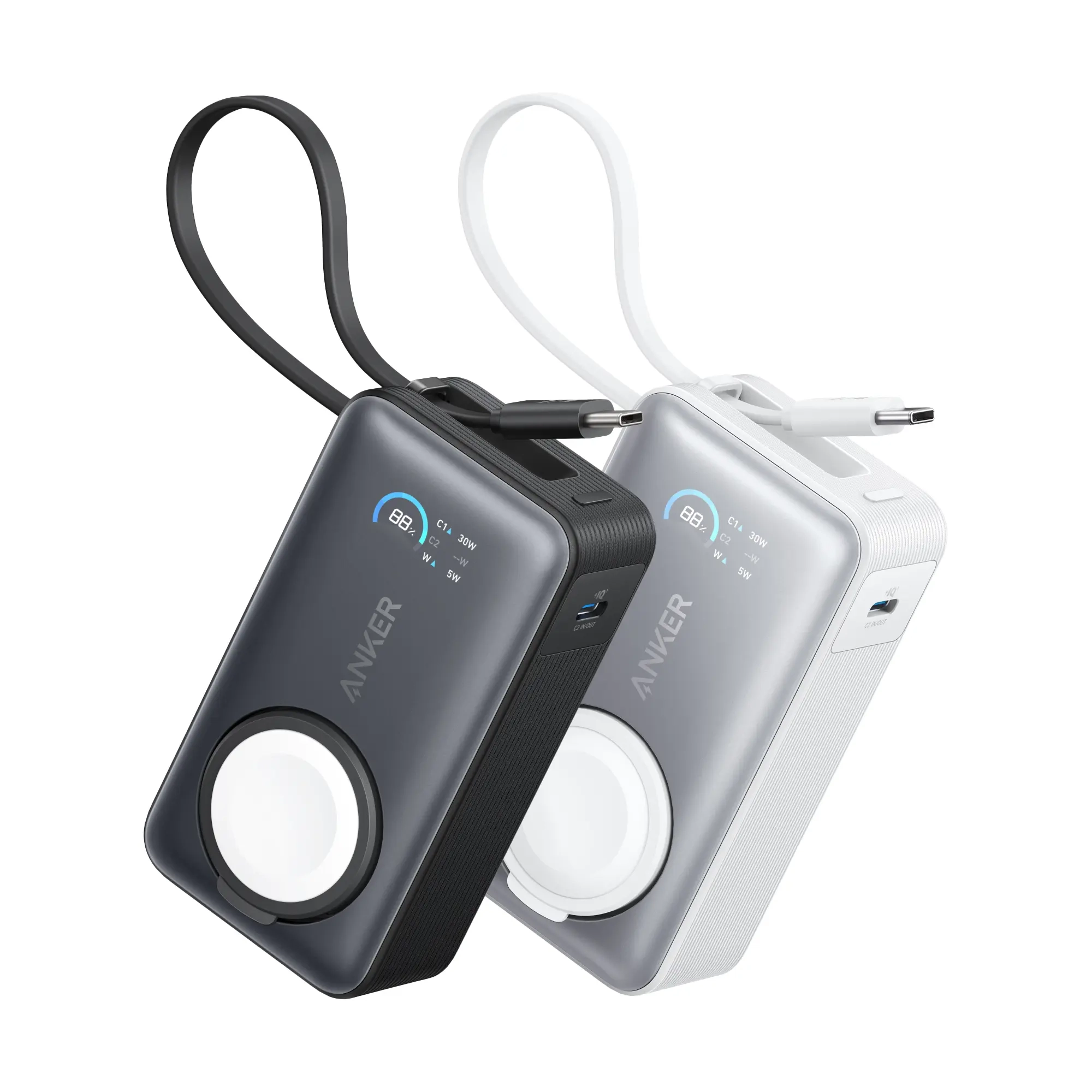 Powerbank Anker MagGo (A1657H11) 10000mAh 35W do Apple Watch Czarny