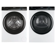 Haier pralka I-Pro 3 HW80-B14939-S 8kg 1400obr/min + suszarka I-Pro 3 HD80-A2939-S 58cm 8kg