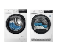 Electrolux pralka 700 SteamCare EW7F3482P 8kg 1400 obr/min + suszarka 700 DelicateCare EW7DEU385AP 63,8cm 8kg