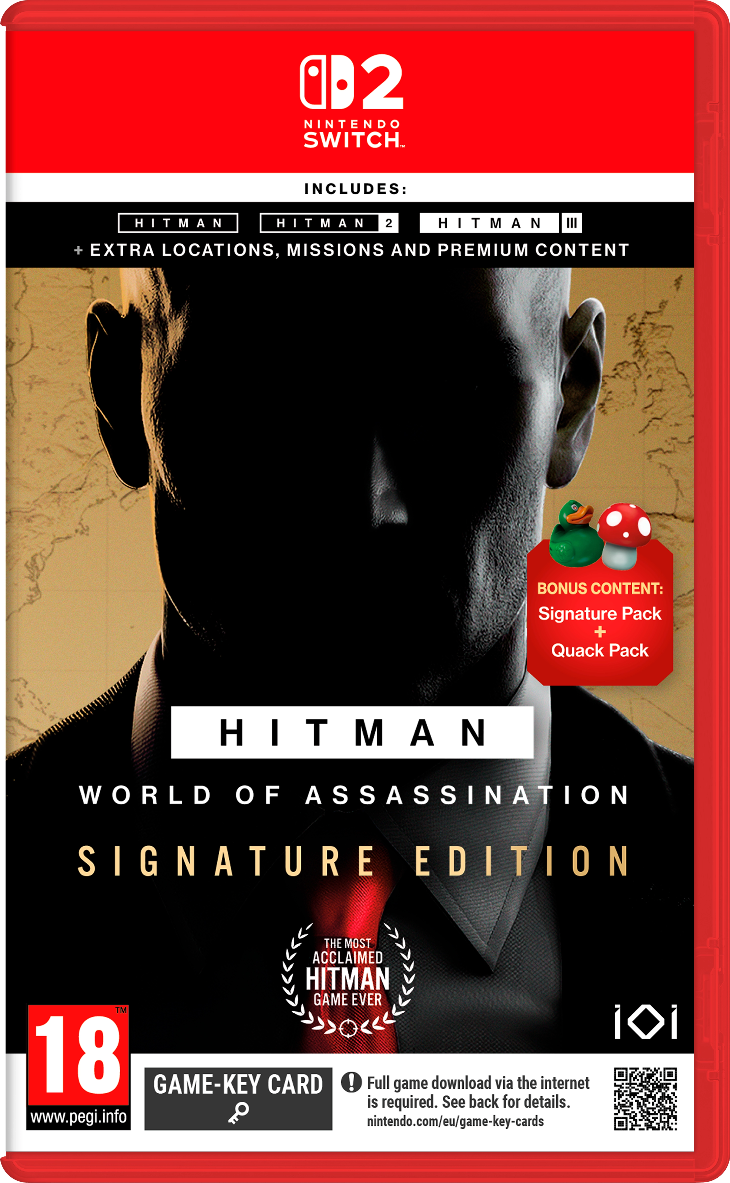 HITMAN World of Assassination Signature Edition Gra na Nintendo Switch 2