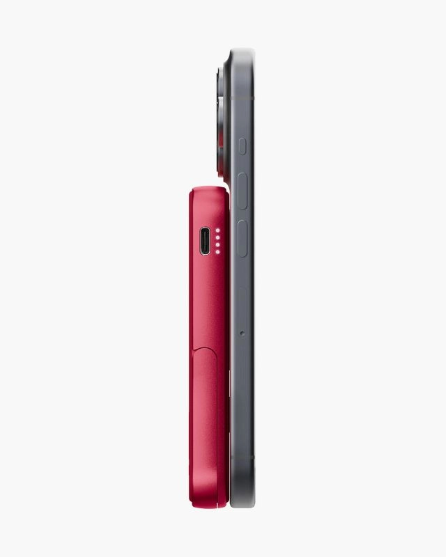 Powerbank Fresh 'n Rebel 2PBM5000BR Magnetic Wireless 5000mAh MagSafe 7,5W Berry Red