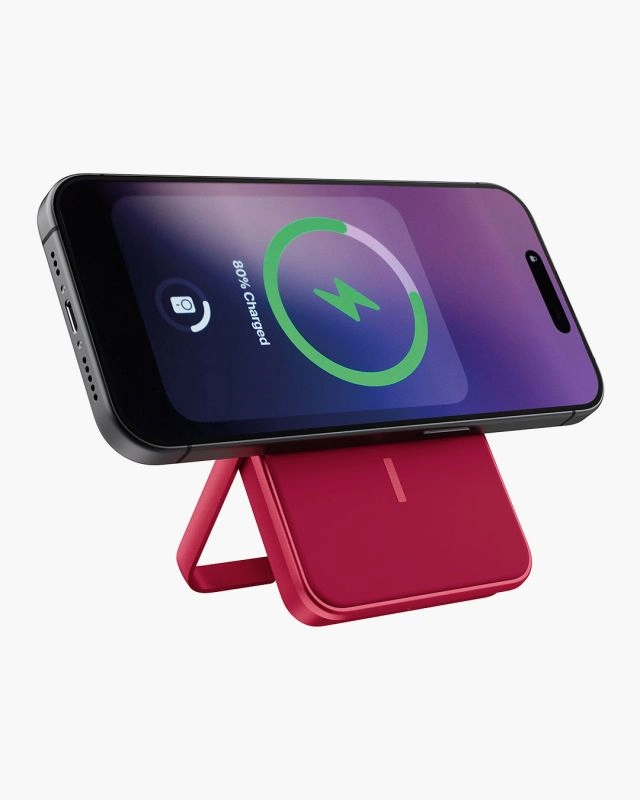 Powerbank Fresh 'n Rebel 2PBM5000BR Magnetic Wireless 5000mAh MagSafe 7,5W Berry Red