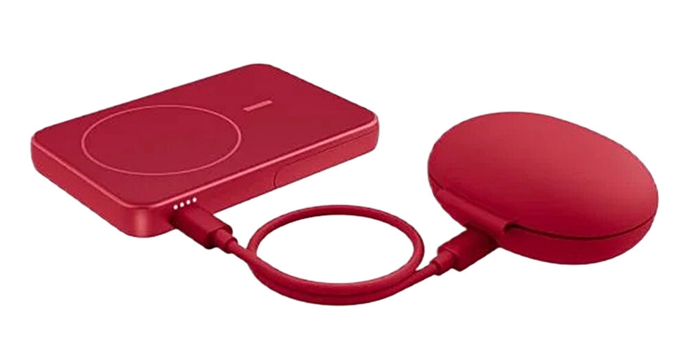 Powerbank Fresh 'n Rebel 2PBM5000BR Magnetic Wireless 5000mAh MagSafe 7,5W Berry Red