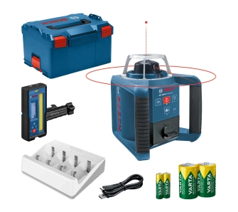 Laser obrotowy Bosch Professional GRL 300 HV + LR 45 0 601 061 506