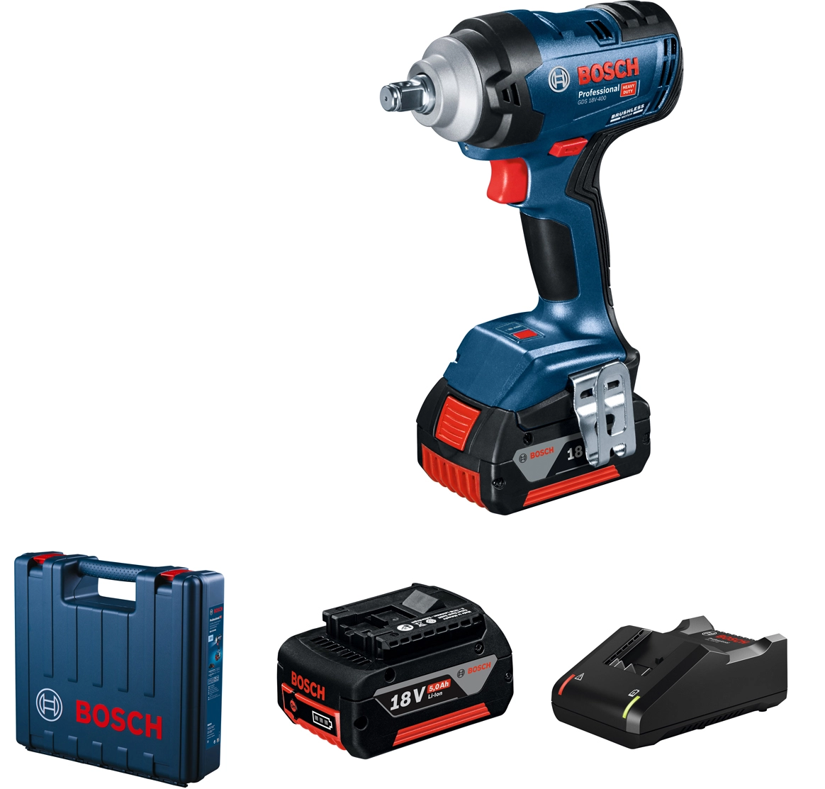 Klucz udarowy Bosch Professional GDS 18V-400 0 601 9K0 020