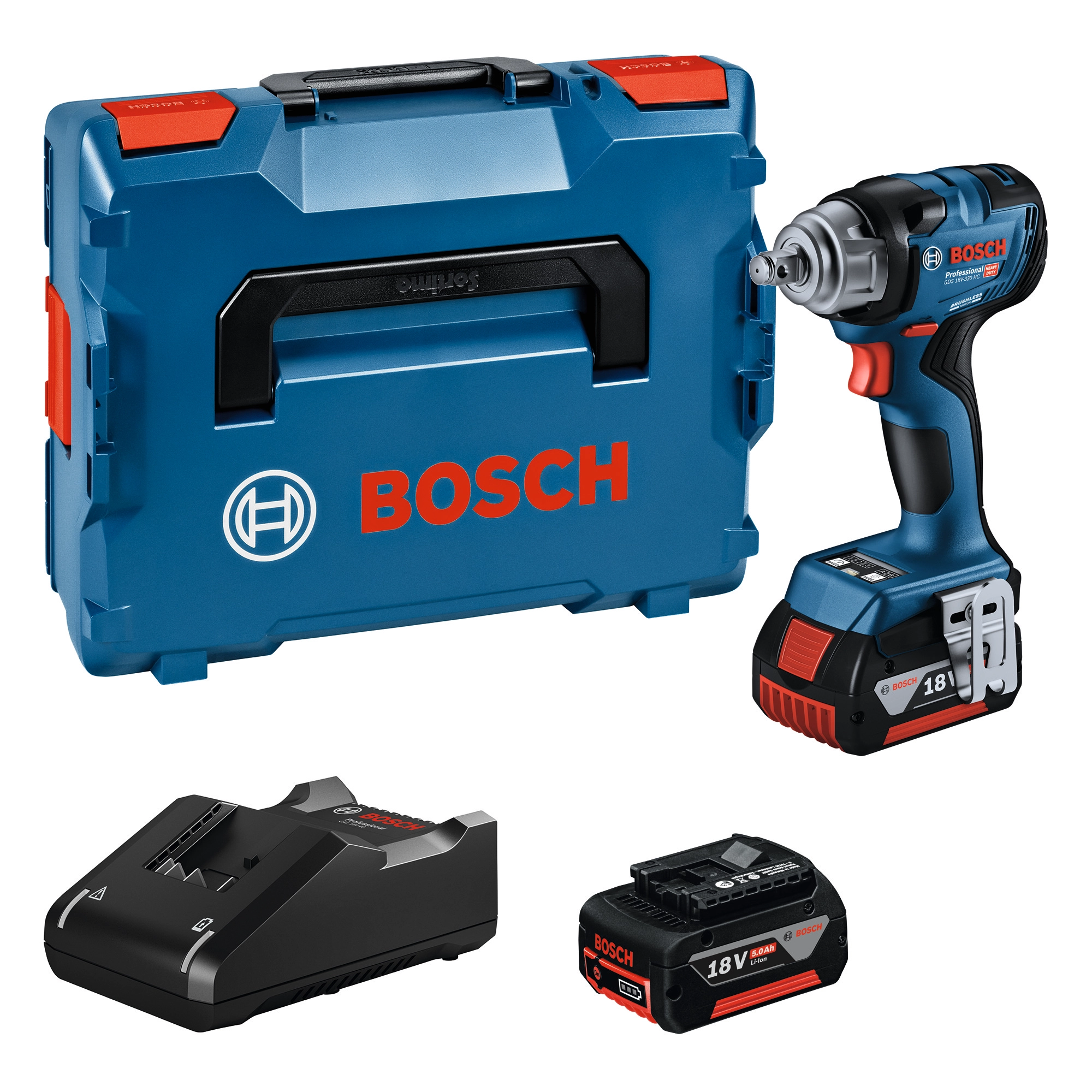 Klucz udarowy Bosch Professional GDS 18V-330 HC 0 601 9L5 003