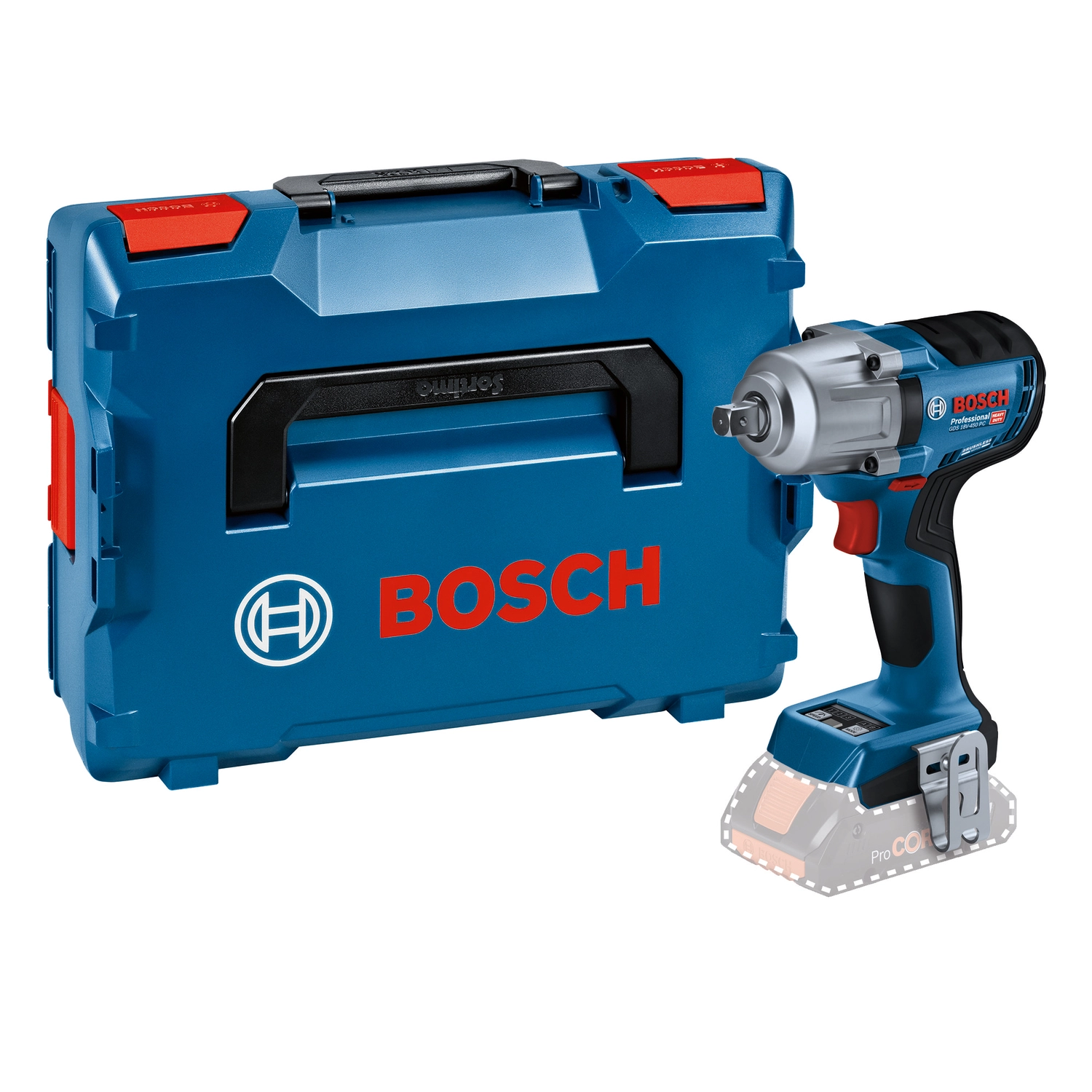 Klucz udarowy Bosch Professional GDS 18V-450 PC 0 601 9K4 101
