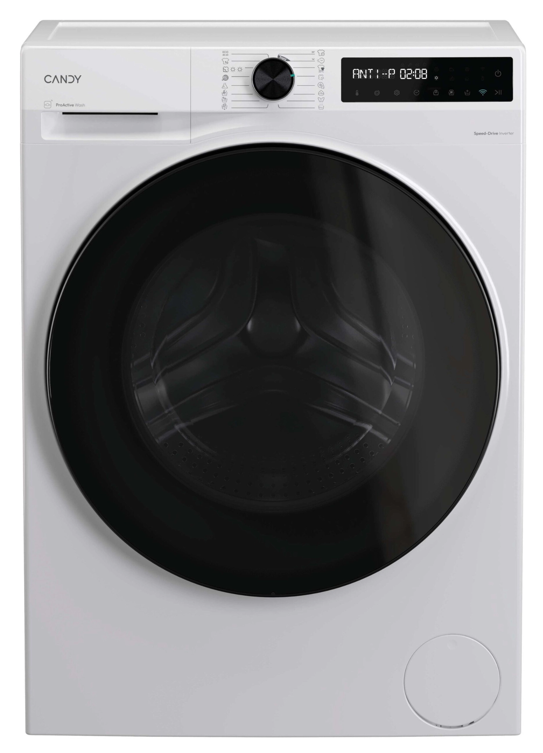 Candy ProWash&Dry 500 Slim BWR 485SBL6-S 52cm 8kg/5kg Funkcje AI Zdalne sterowanie miniaturka