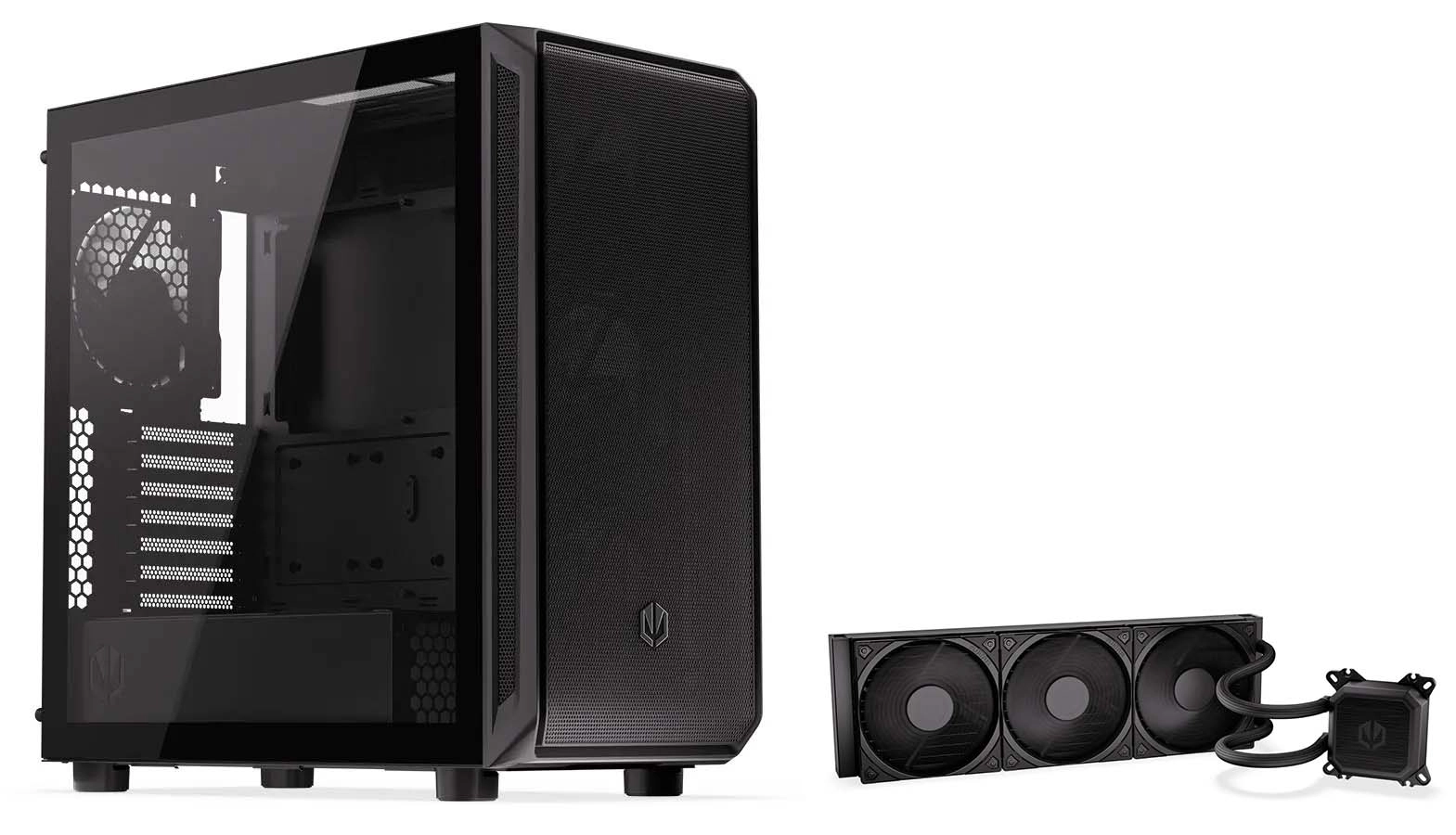 Obudowa Endorfy Arx 700 Air Czarny + Navis F360 Czarny