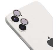 Bizon na aparat z aplikatorem Snap Lens do iPhone 12 / 12 Mini / 11 srebrna ramka